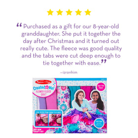 Melissa & Doug illustrated instructions spark kids' creativity