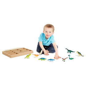 Melissa & Doug Apatosaurus mini dinosaur promotes big-imagination adventures.