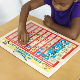 Melissa and Doug Mickey Mouse magnets illustrating tasks
