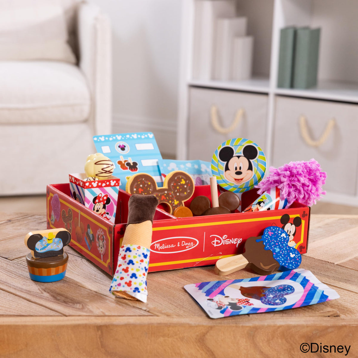 Melissa & Doug Disney chocolate-dipped churro for tasty pretend treats.