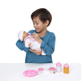 Melissa & Doug milk bottle for realistic doll feeding moments.