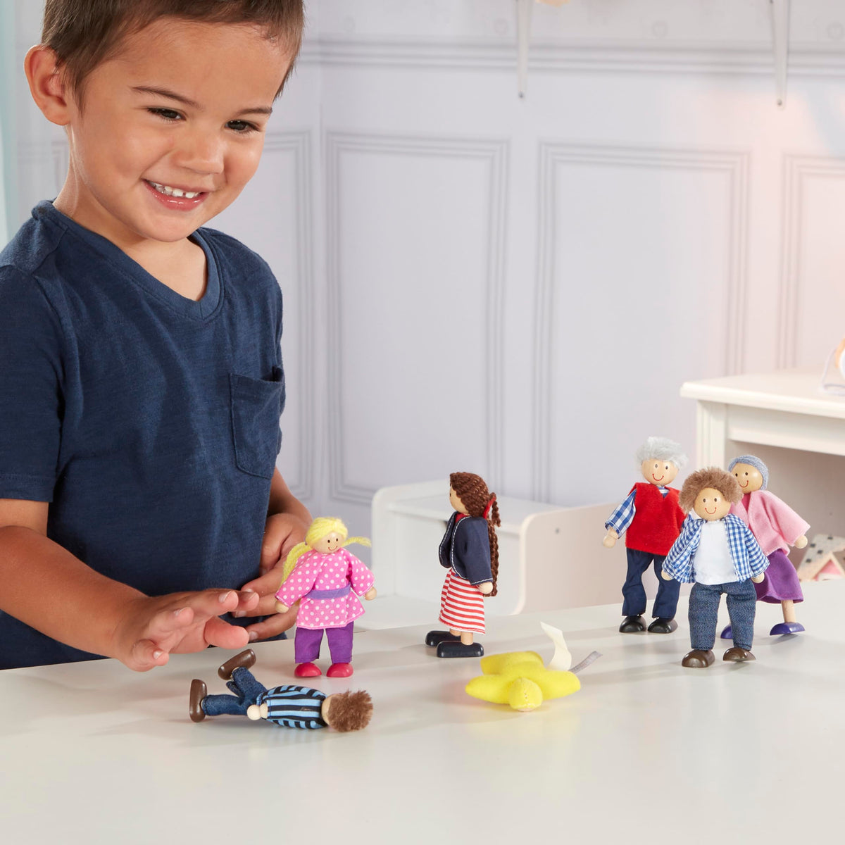Melissa & Doug doll-house imaginative-play set sparks creative scenarios.