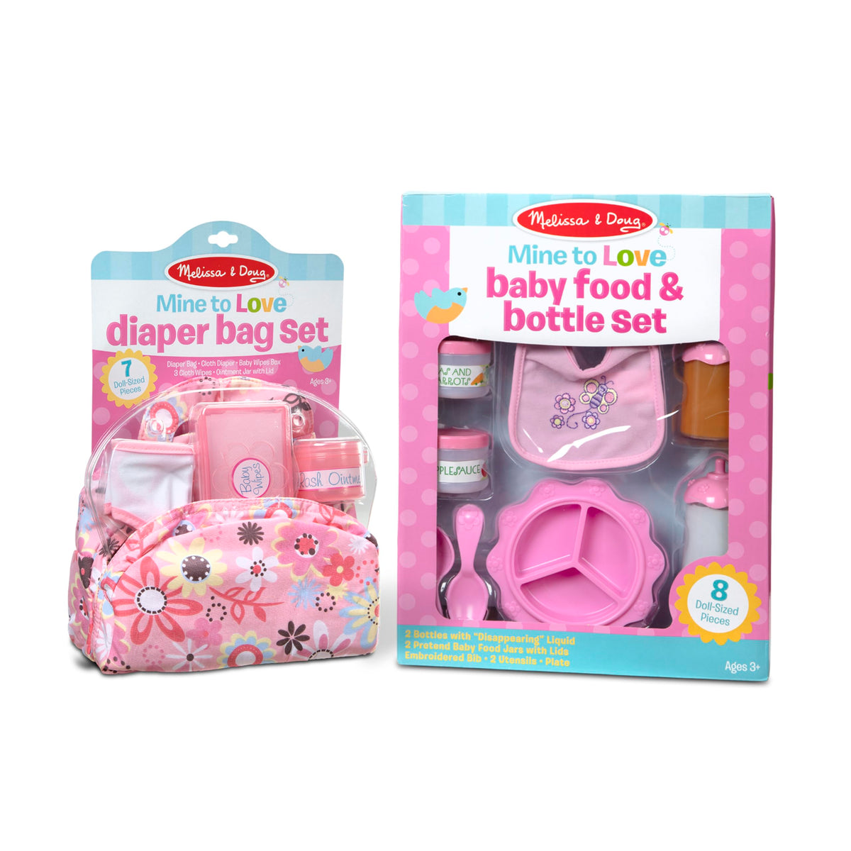 Melissa & Doug ointment jar adds realistic care during doll pretend sessions.