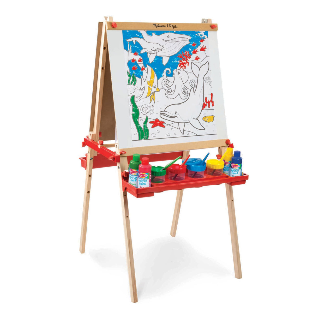 Melissa & Doug easel paper roll ready for drawing and painting sessions