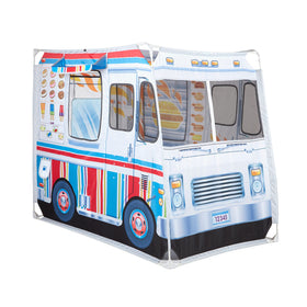 Melissa & Doug fabric food truck ice cream side promotes imaginative, screen-free play for kids
