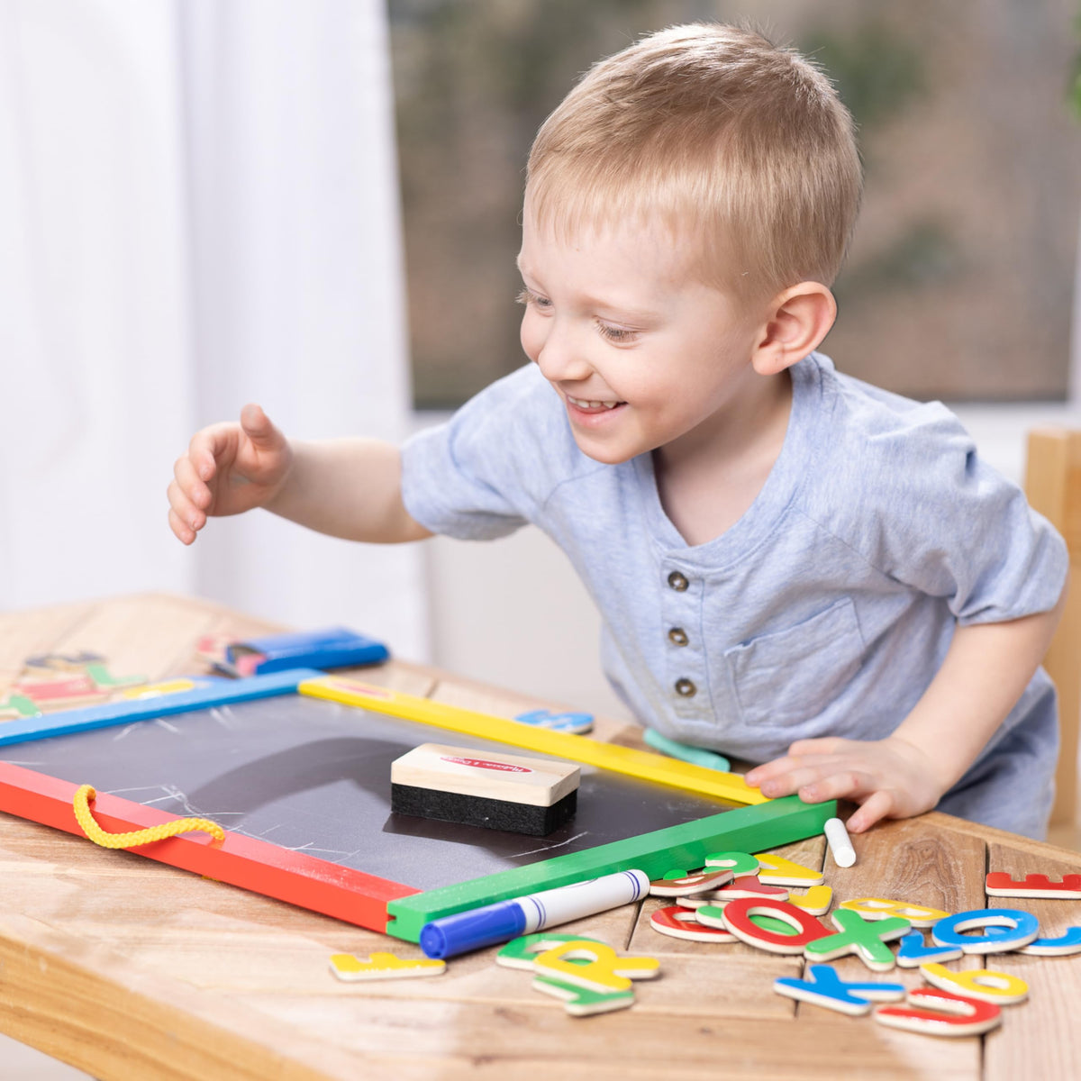 Melissa & Doug ideal gift for ages 3 to 8, encouraging screen-free play.