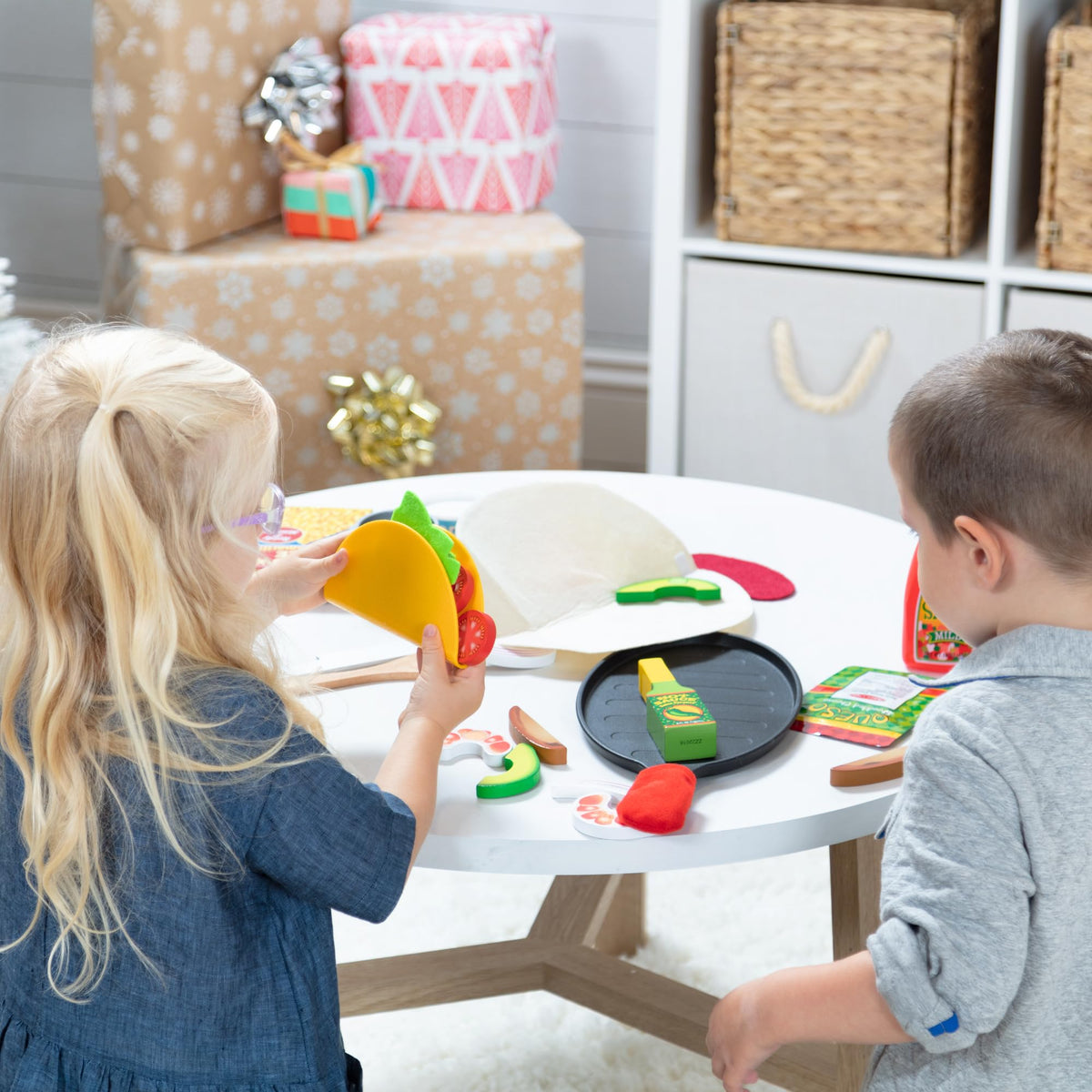 Melissa & Doug Fill & Fold sliceable proteins and vegetables spark menu creativity