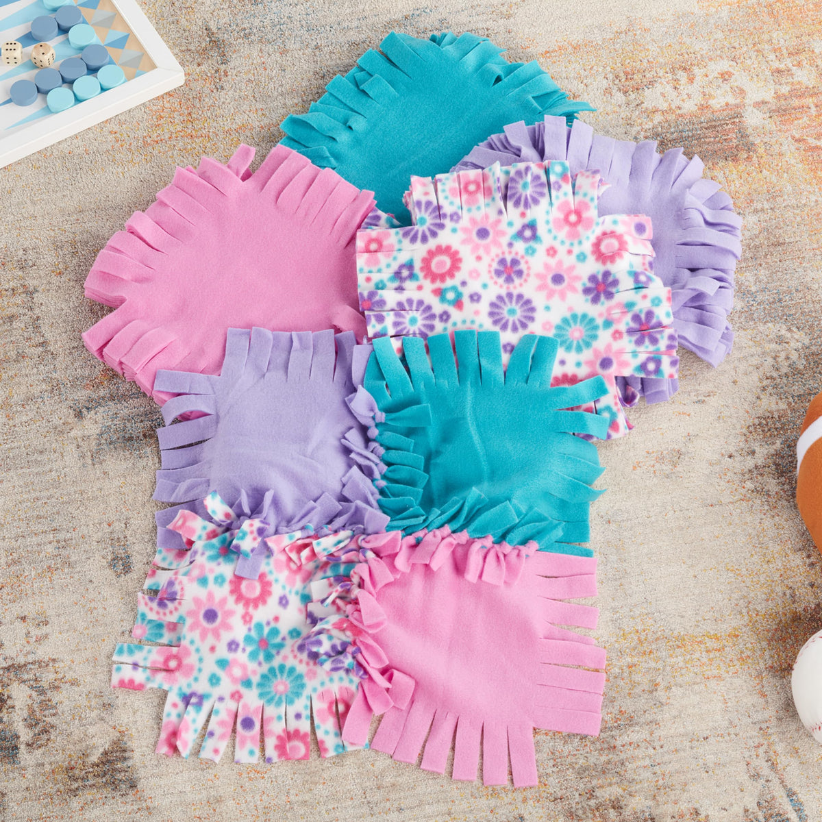 Melissa & Doug flower pattern adds bright color to playtime