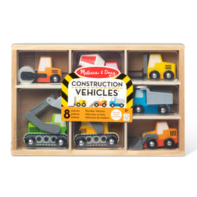 Melissa & Doug wooden forklift for lifting and stacking play