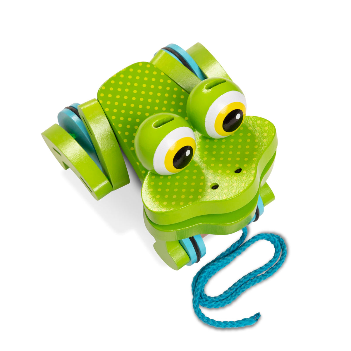 Melissa & Doug Frolicking Frog mouth opens and closes during play