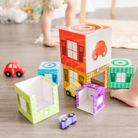 FSC-certified wood from Melissa & Doug supports sustainable materials.