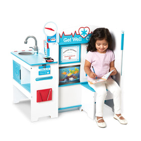 Melissa & Doug Get Well Doctor Center height scale promotes measurement-based imagination