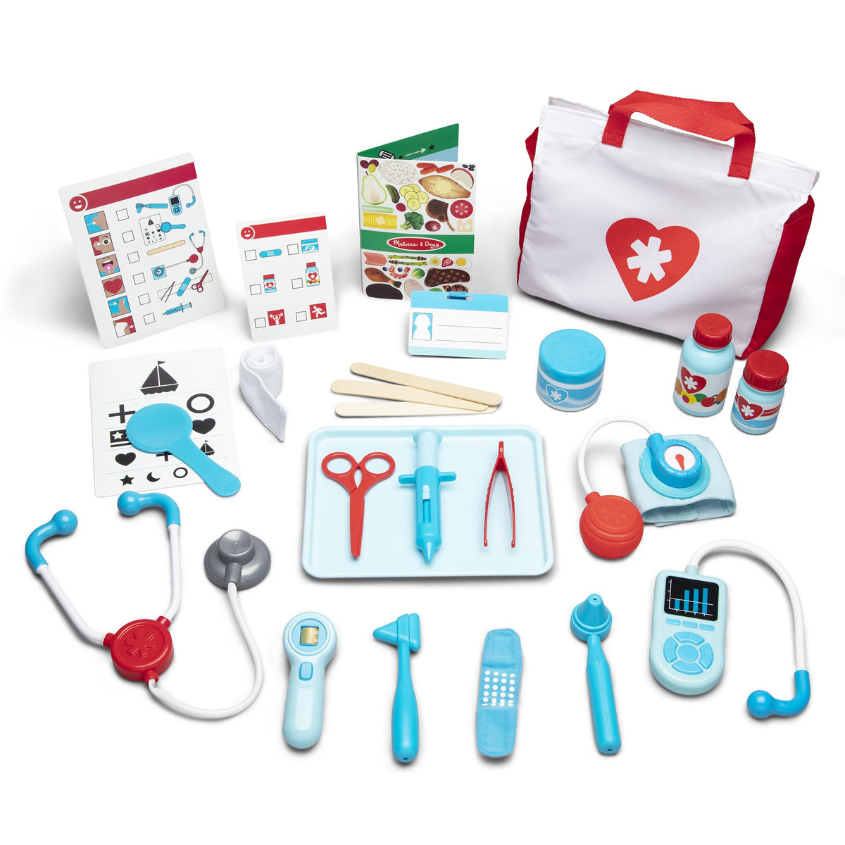 Melissa & Doug Get Well Doctor Kit stethoscope for imaginative play