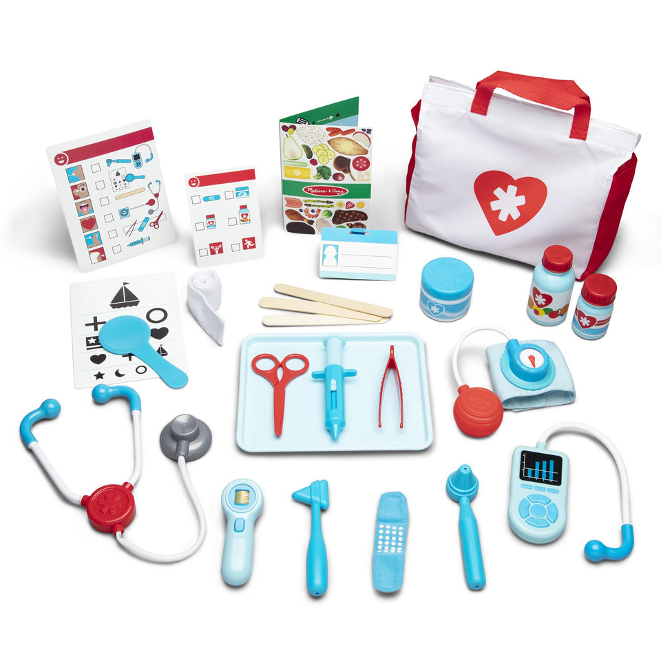 Melissa & Doug Get Well Doctor Kit stethoscope for imaginative play
