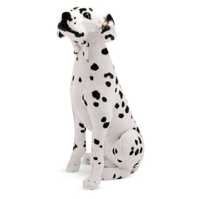 Melissa & Doug giant dalmatian plush, 32 inches tall, perfect for cozy playtime.