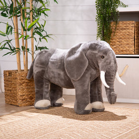  Melissa & Doug elephant oversized size invites group play and cozy cuddles.