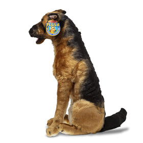 Melissa & Doug Giant German Shepherd lifesize 31-inch plush for dramatic presence