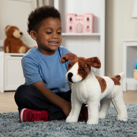 Lifelike expression sparks pretend play and storytelling with Melissa & Doug