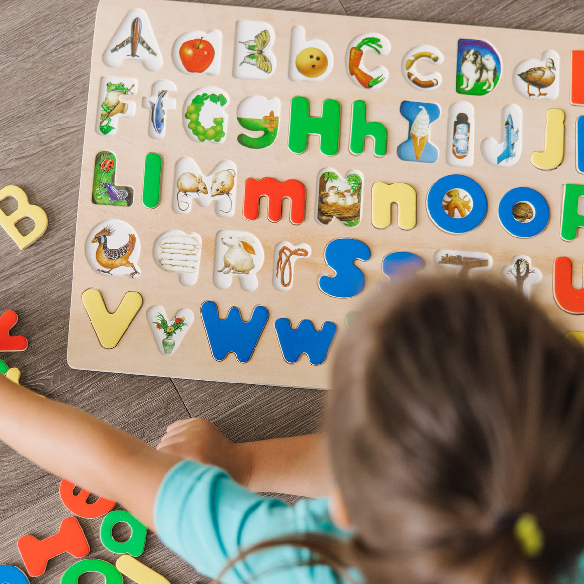 Melissa and Doug gift-ready puzzle for developing word and letter skills