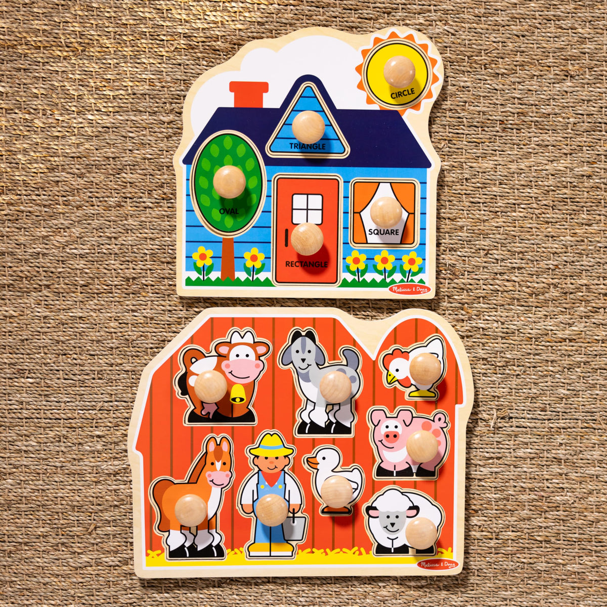 Gift-ready Melissa & Doug puzzle bundle, ideal for birthdays and holidays