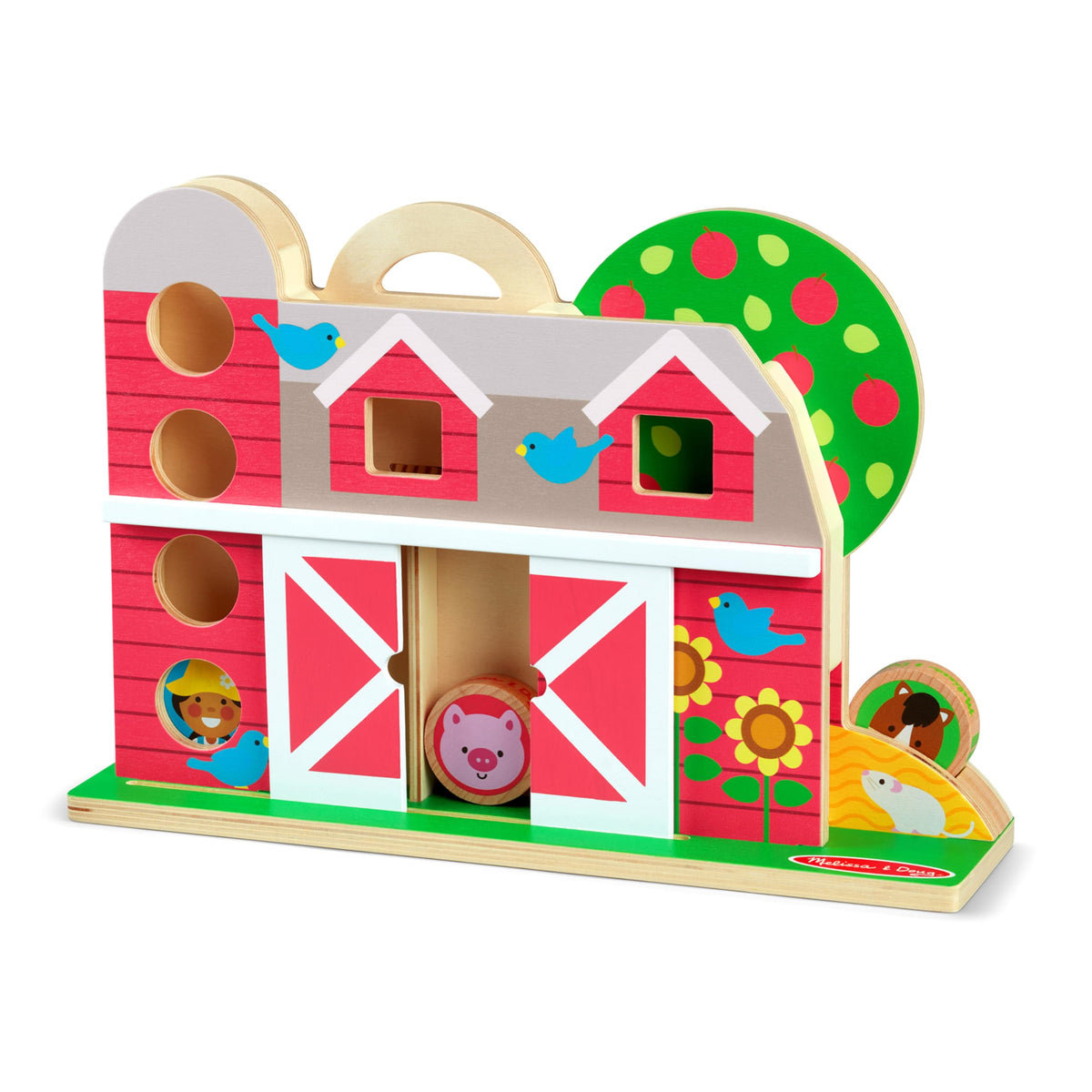 Melissa & Doug GO Tots barn doors provide interactive motion storytelling