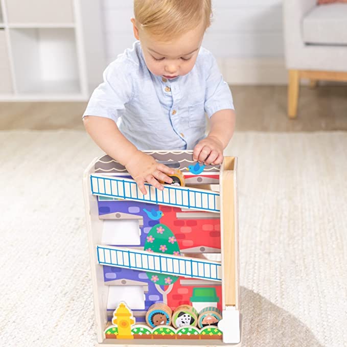 Melissa & Doug GO Tots disks double-sided extend play value with more character options