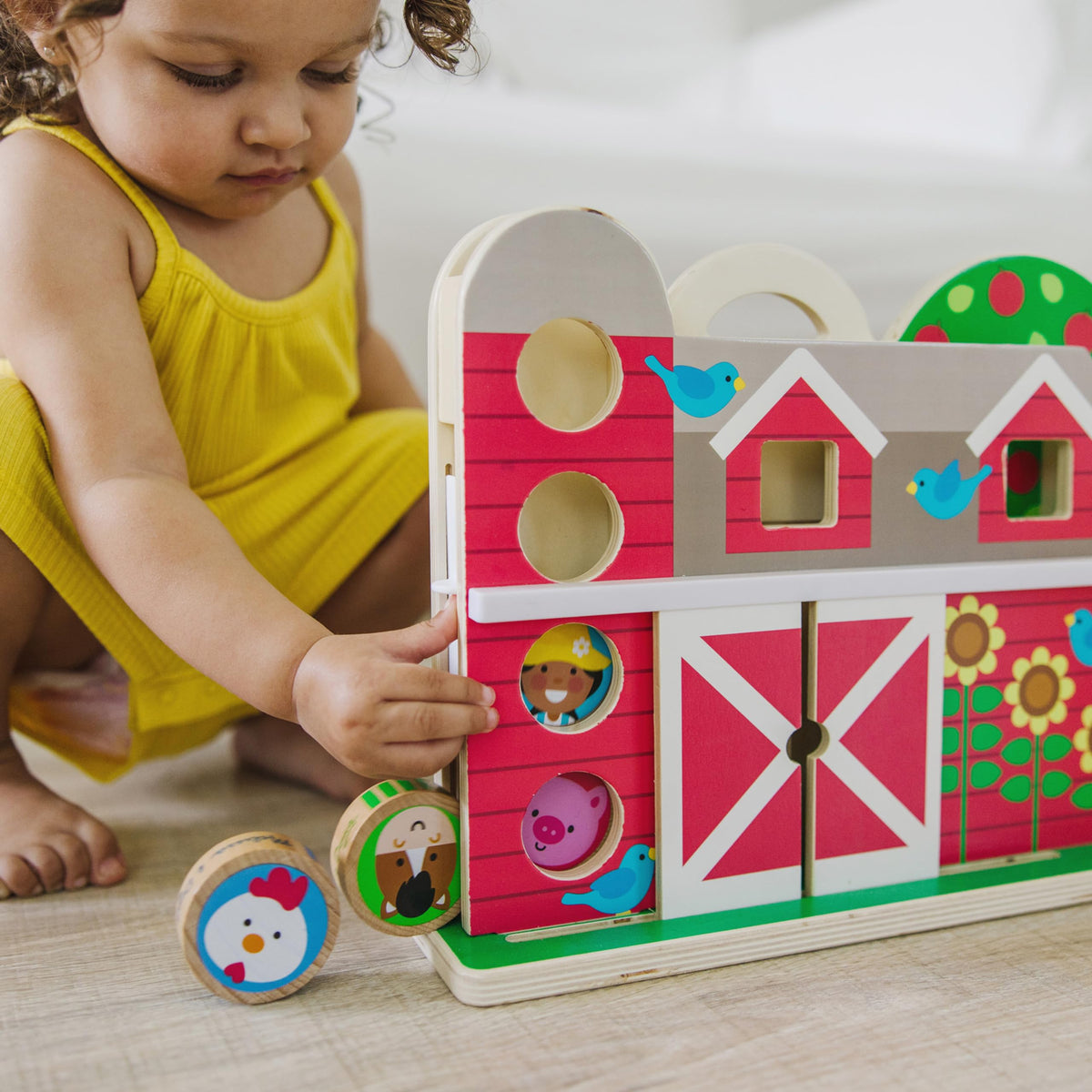 Melissa & Doug GO Tots diverse characters for inclusive farm play