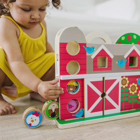 Melissa & Doug GO Tots diverse characters for inclusive farm play