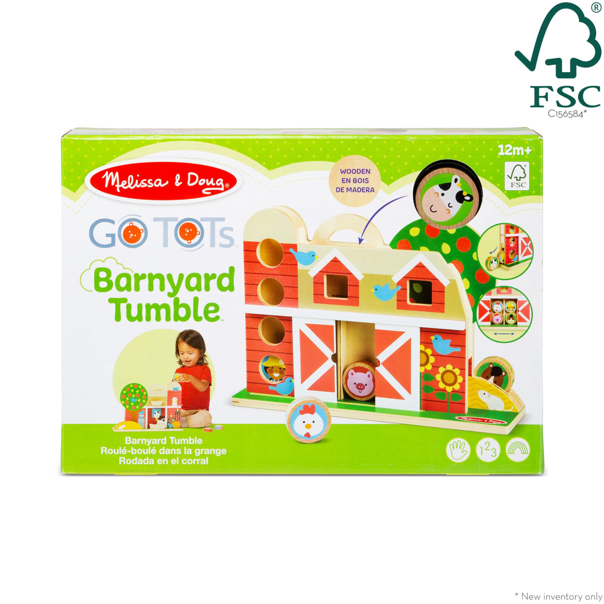 Melissa & Doug GO Tots trough interaction with bright colors