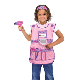 Melissa & Doug Hair Stylist battery-powered dryer sounds realistic
