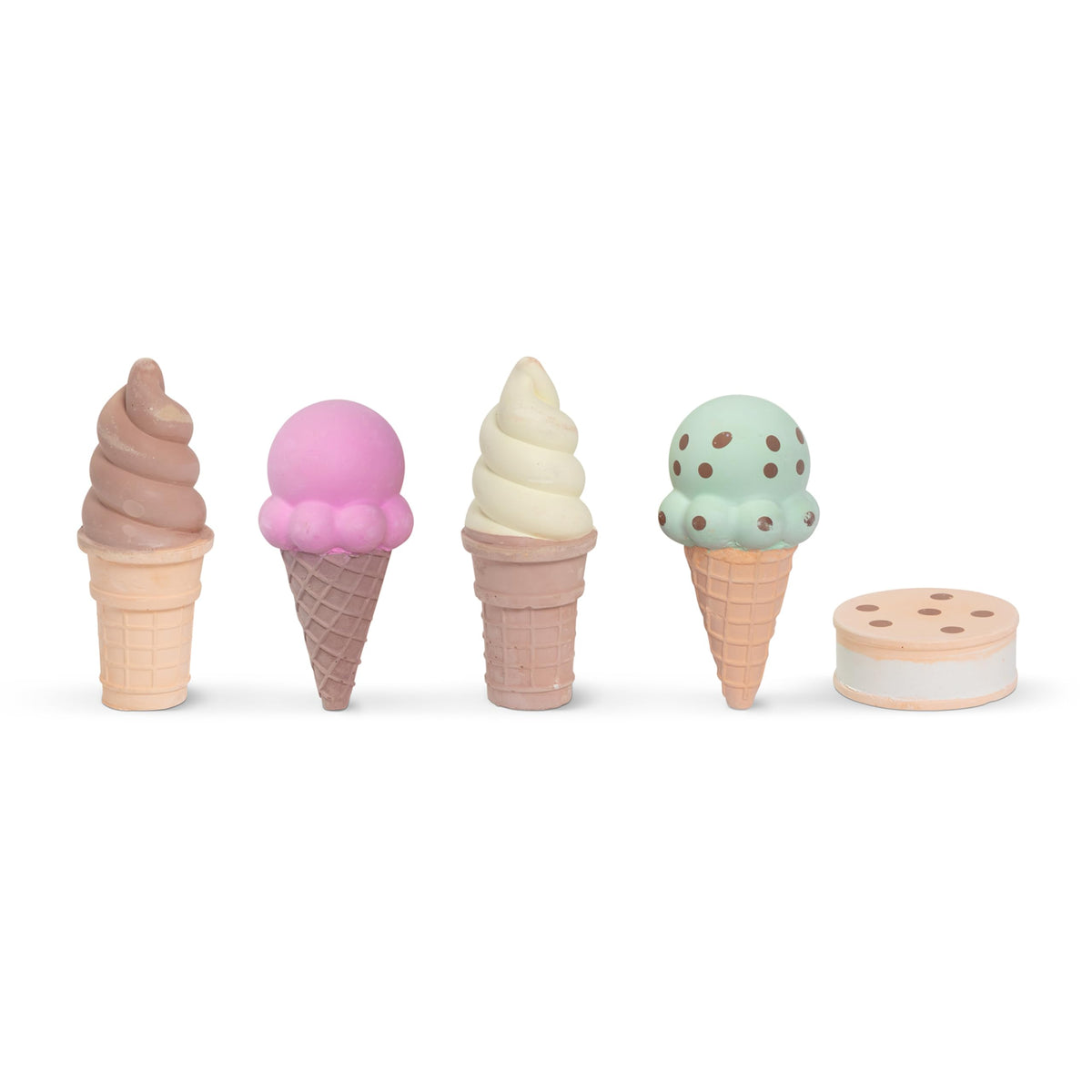 Melissa and Doug ice cream sandwich chalk illustration for playful murals.