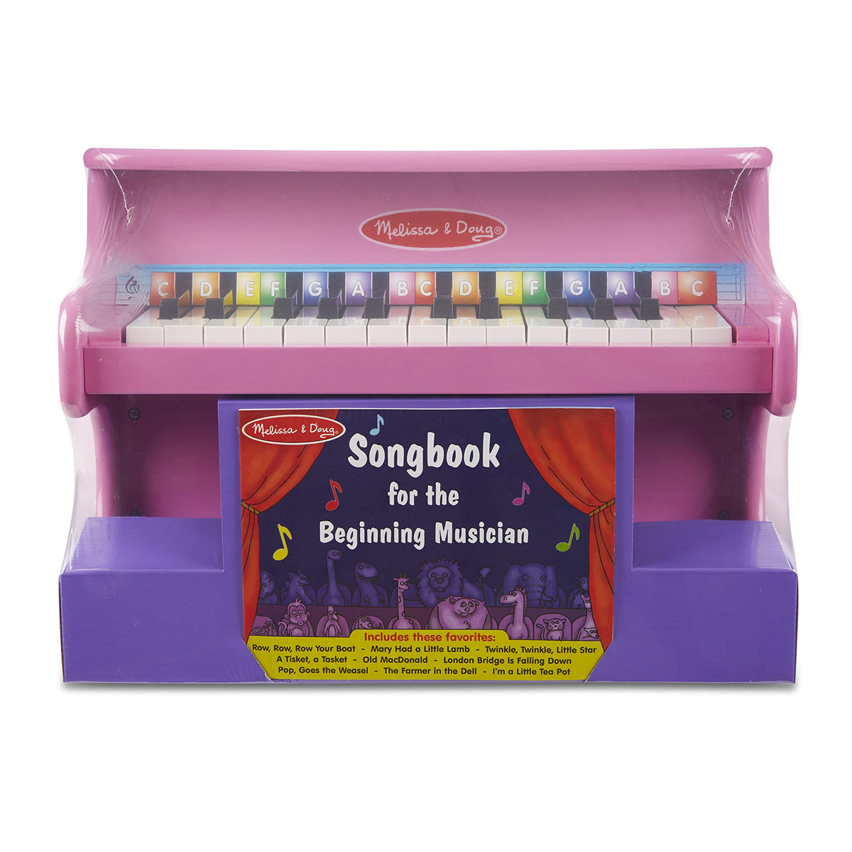 Melissa & Doug illustrated songbook accompanies kids’ first tunes.