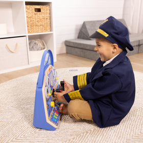 Melissa and Doug Jet Pilot sound effects include takeoff and weather cues