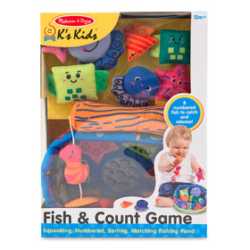 Melissa & Doug K's Kids Counting, sorting, and matching foster cognitive and fine motor skills