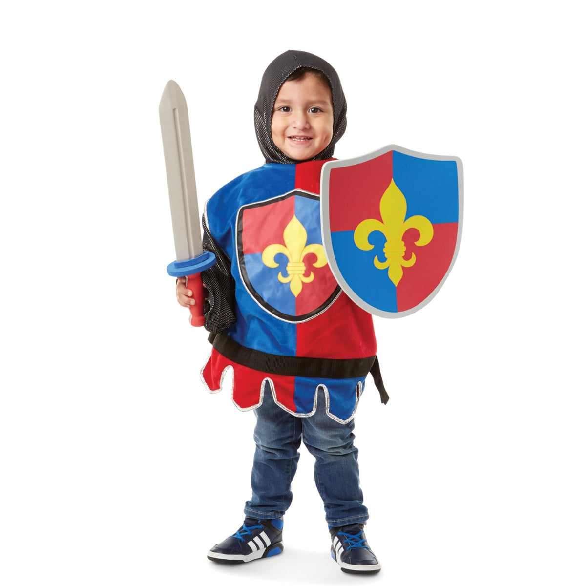 Melissa & Doug shield for interactive knight adventures.