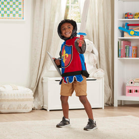 Melissa & Doug soft sword for safe, hands-on pretend battles.