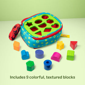 Melissa & Doug flaps reveal pictures to encourage early matching and curiosity