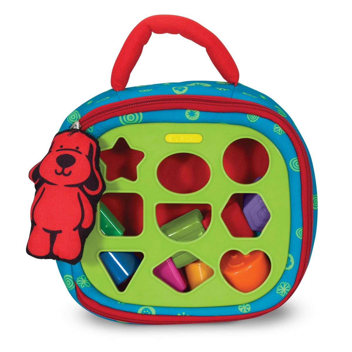 Melissa & Doug K's Kids Take-Along Shape Sorter for portable shape-sorting fun on the go