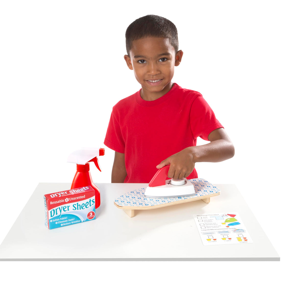 Melissa & Doug reusable activity card to check chores and track playtime progress.