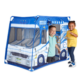 Melissa & Doug Let’s Explore Camper Tent roof flaps for RV-style realism
