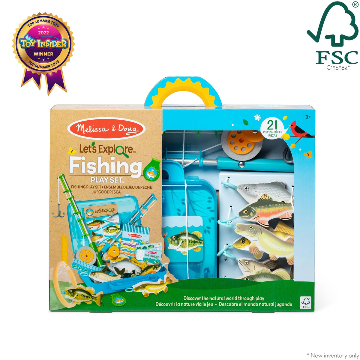 Melissa & Doug Lets Explore tackle box for organized storage