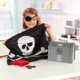 Melissa & Doug velvet loot bag provides soft storage for treasures