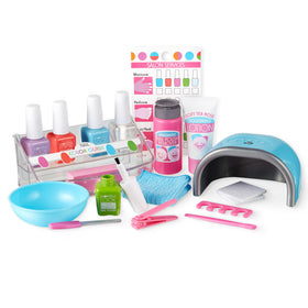 Melissa and Doug Love Your Look nail care set overview for imaginative play.