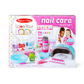 Melissa and Doug Love Your Look clippers, file, and pusher for authentic grooming play.