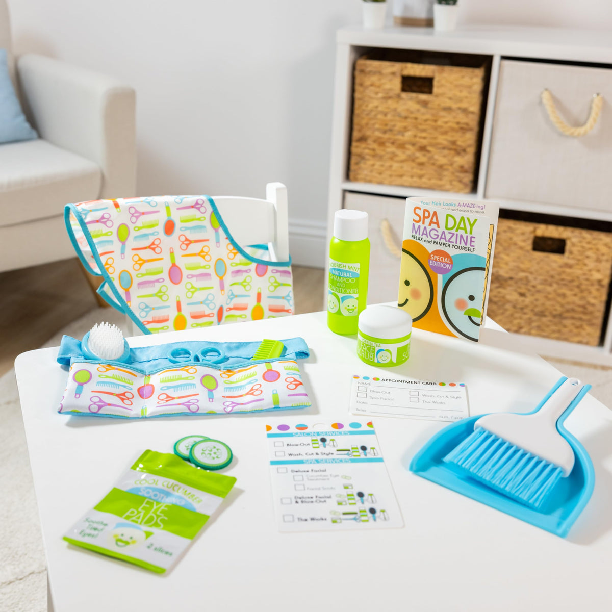 Melissa & Doug Love Your Look waiting room magazine inspires service choices