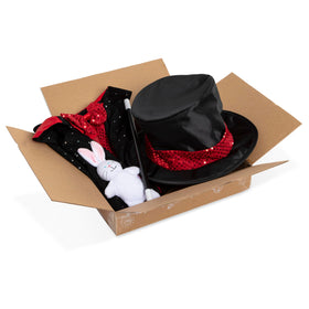Melissa & Doug magician costume wand sparks creative performances.