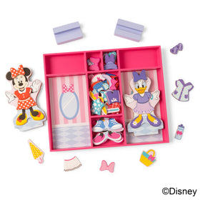 Melissa & Doug magnetic accessories for versatile dress-up storytelling.