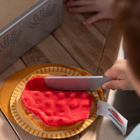 Melissa & Doug Make and Bake pies lattice crust adds authentic pie-topping detail