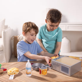Melissa & Doug Make and Bake pies pie tins provide sturdy mini tins for pretend baking