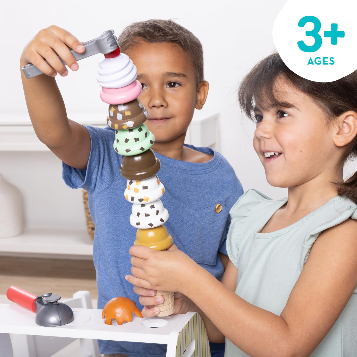 Melissa & Doug menu card enhances role-play with simple order ideas.
